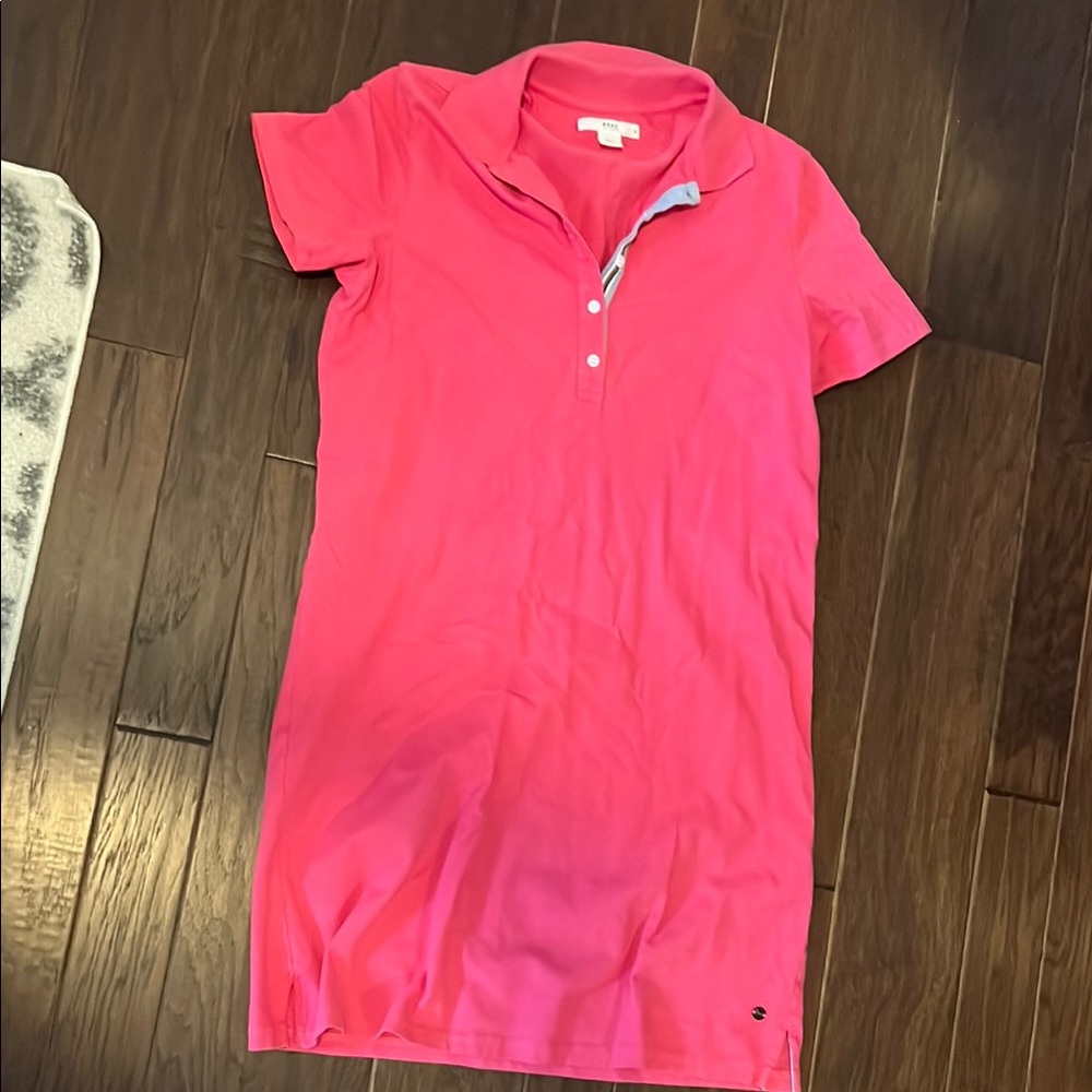 Women's Pink Polo Dress